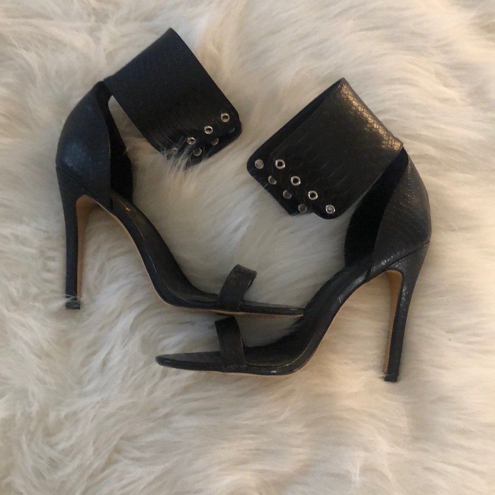 Black high heels